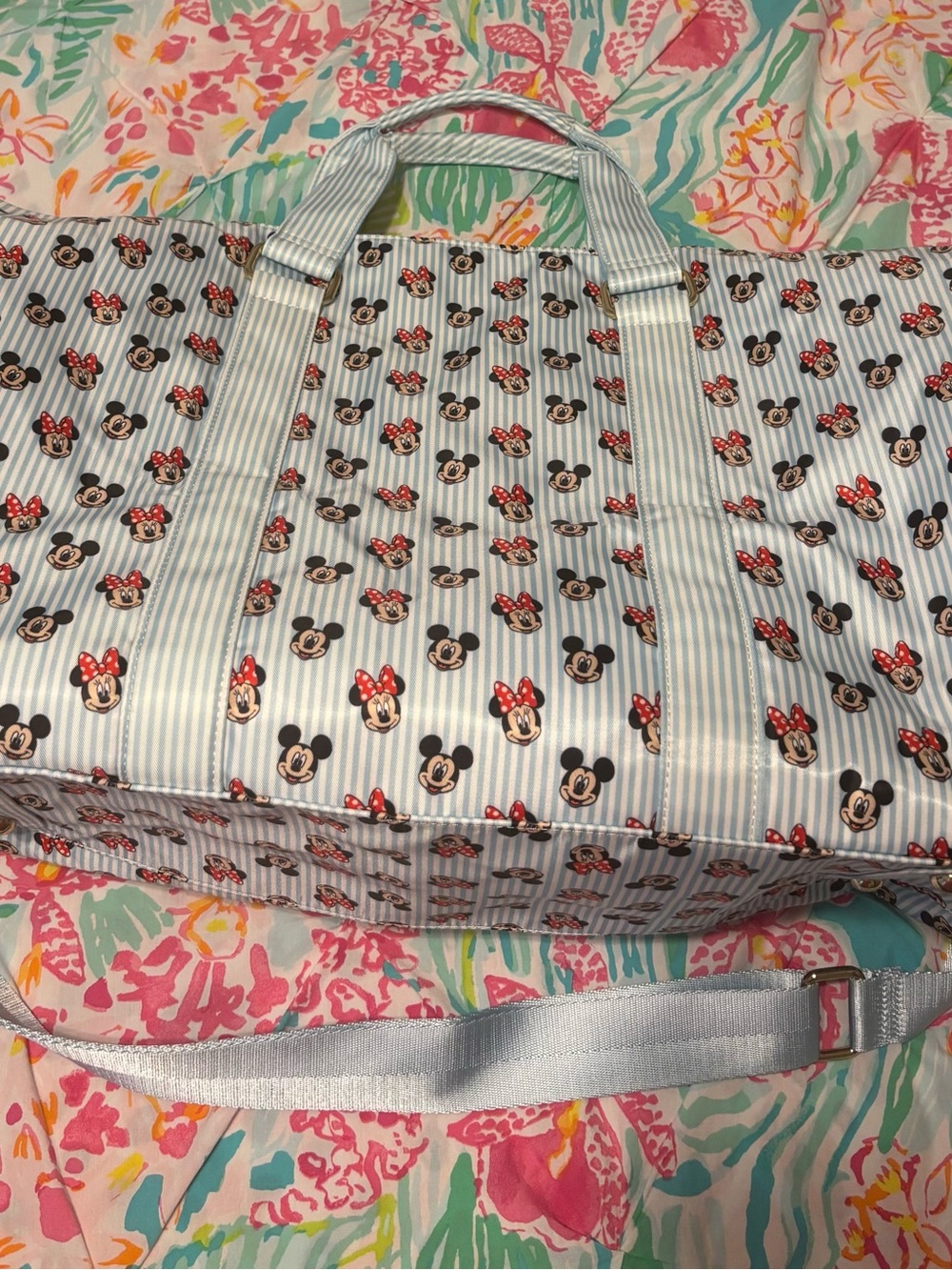STONEY CLOVER LANE Disney Dynamic Duo Duffle Bag